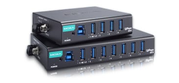 MOXA USB hubs portfolio in APulsar Website portfolio