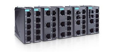 Moxa unmanaged switches portfolio in APulsar website catalogue