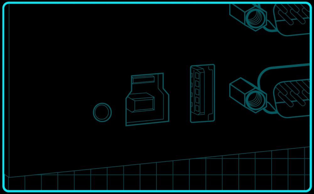 The animated image showing MOXA UPort Gen 2 latching cable design of USB ports