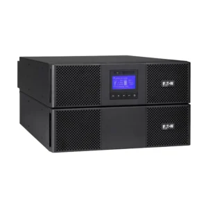 Eaton 9SX UPS: Power Module + EBM. 6U total height, Rackmount. Front view.