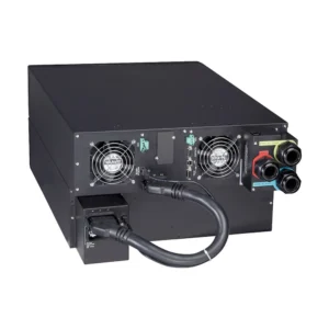 Eaton 9SX UPS: Power Module + EBM. 6U total height, Rackmount. Rear view.